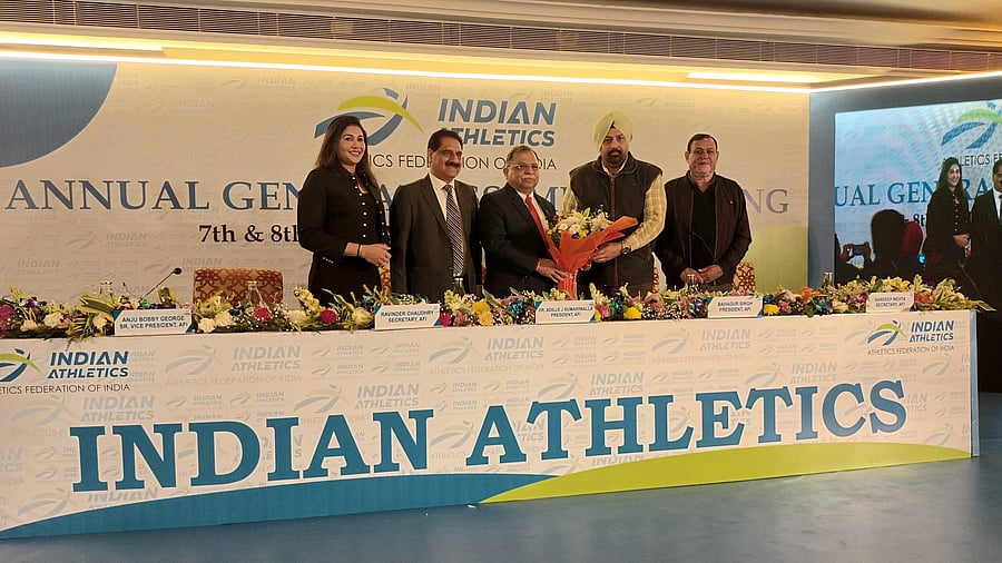 <div class="paragraphs"><p>Anju Bobby George (left) was named chairperson of AFI's athletes commission.</p></div>