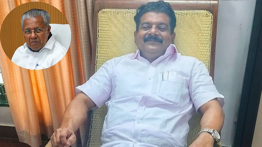 <div class="paragraphs"><p>P V Anvar (Inset: Kerala CM Pinarayi Vijayan).</p></div>