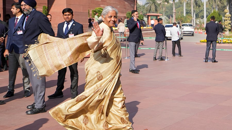 <div class="paragraphs"><p>Union Finance Minister Nirmala Sitharaman during the Winter session of Parliament, in New Delhi, Friday, Dec. 13, 2024. </p></div>