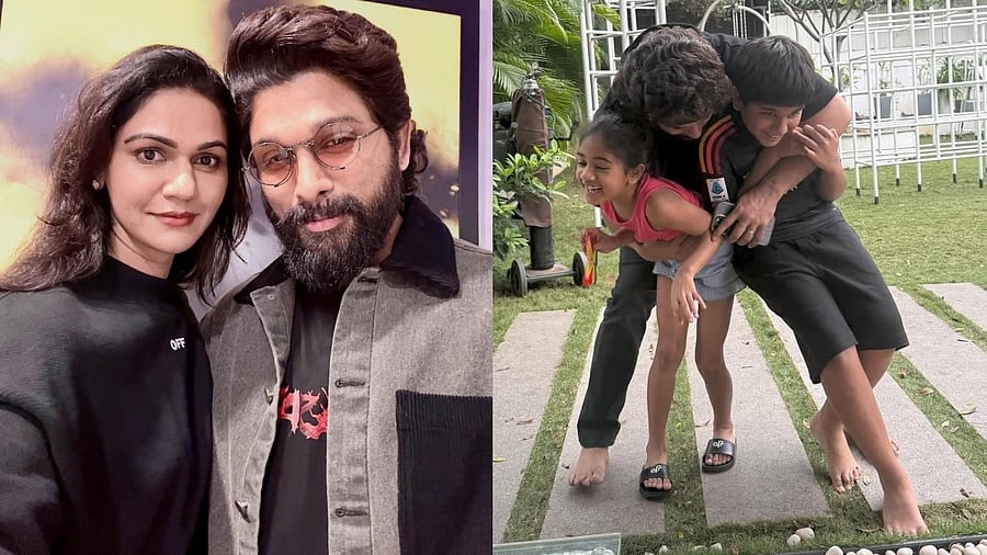 <div class="paragraphs"><p>Allu Arjun’s family moments.</p></div>