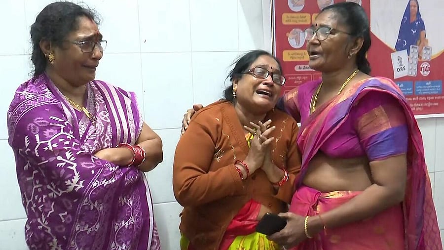 <div class="paragraphs"><p>Aftermath of Tirupati stampede</p></div>