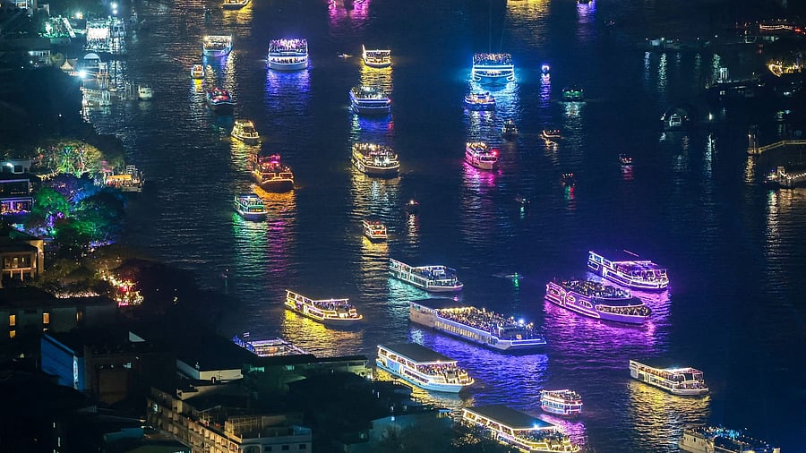 <div class="paragraphs"><p>Tourist boats. Representative image.</p></div>