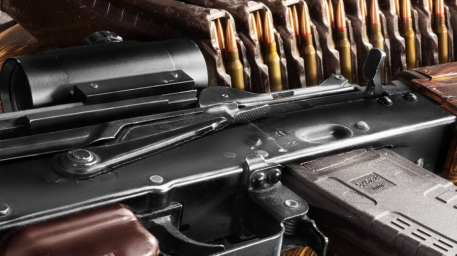 <div class="paragraphs"><p>Image showing a Kalashnikov rifle and 7.62 x 39mm rounds typically used by AK platforms. For representational purposes.</p></div>