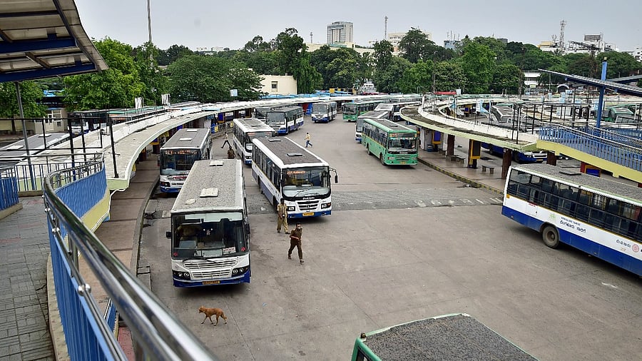 <div class="paragraphs"><p>BMTC bus station in Bengaluru </p></div>