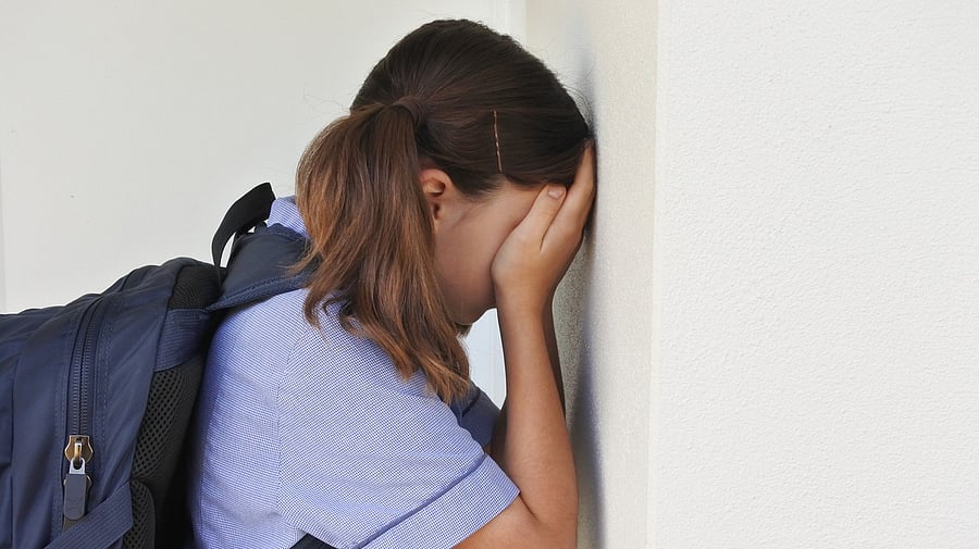 <div class="paragraphs"><p>Representative image of a sad schoolgirl</p></div>