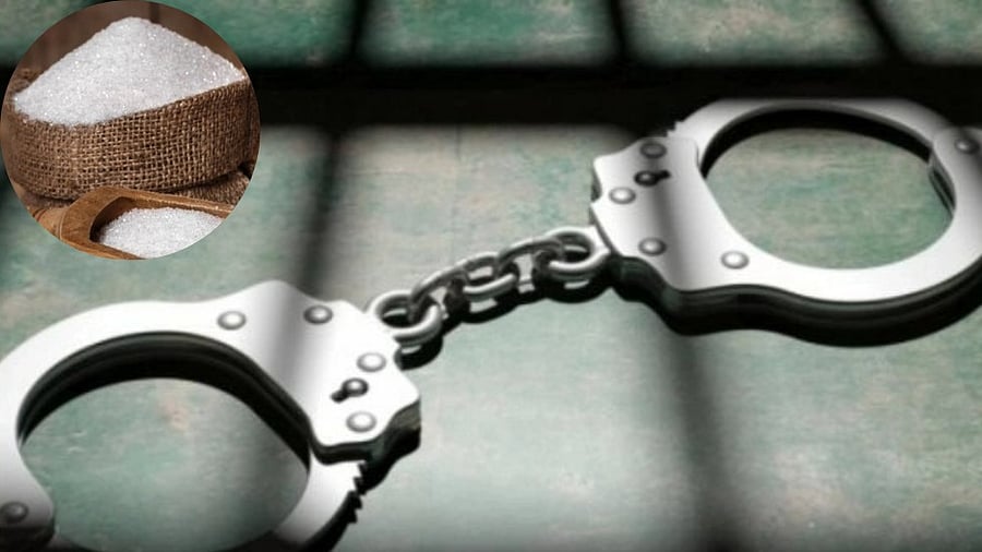 <div class="paragraphs"><p>Representative image of an arrest and sugar.</p></div>