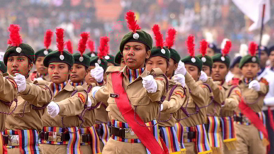 <div class="paragraphs"><p>NCC cadets. Representational purpose.&nbsp;</p></div>