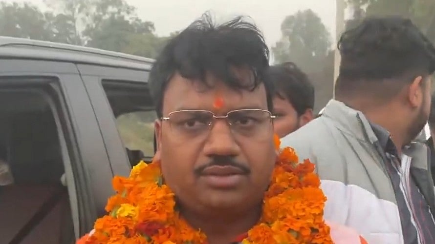 <div class="paragraphs"><p>BJP candidate&nbsp;Chandrabhan Paswan</p></div>