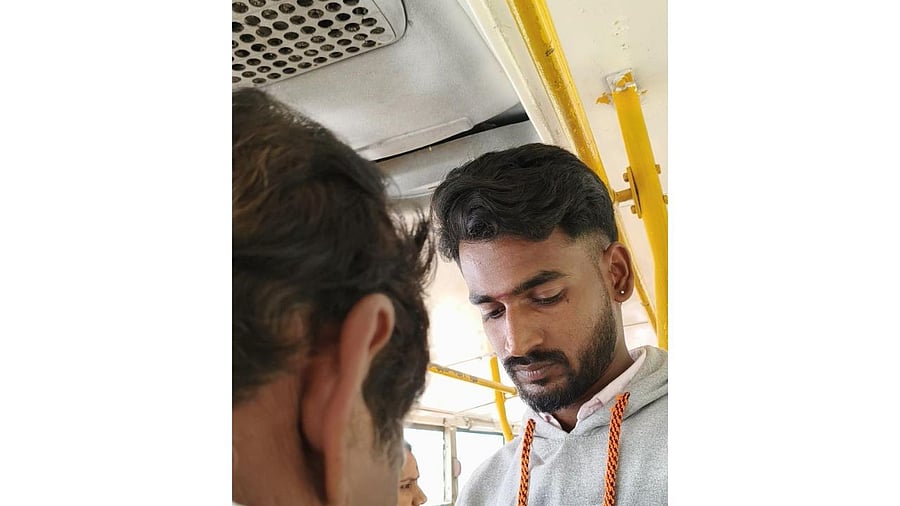 <div class="paragraphs"><p>The private individual found issuing tickets to passengers of a KSRTC bus on Tuesday. </p></div>