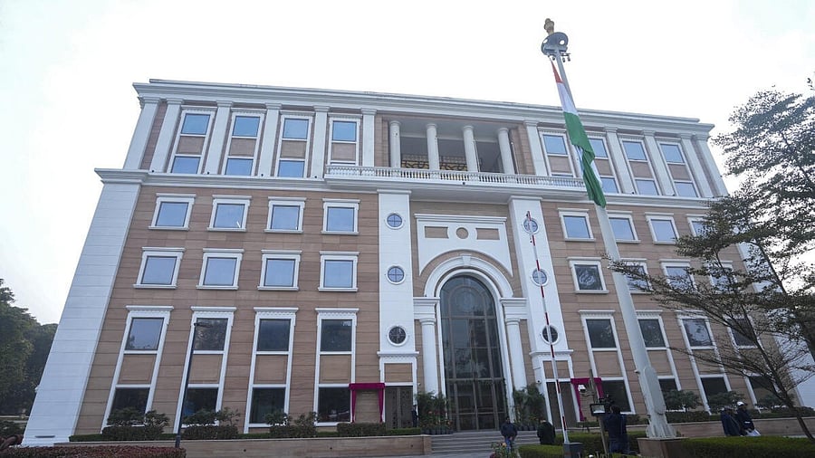 <div class="paragraphs"><p>A view of the new All India Congress Committee (AICC) headquarters - Indira Gandhi Bhawan - after its inauguration by Congress Parliamentary Party Chief Sonia Gandhi earlier today, in New Delhi, Wednesday, Jan. 15, 2024.</p></div>