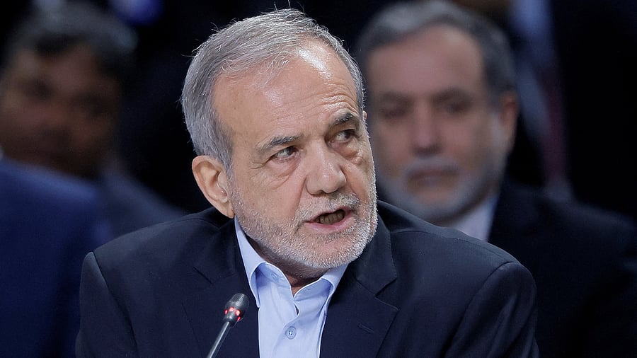 <div class="paragraphs"><p>Iranian President Masoud Pezeshkian</p></div>