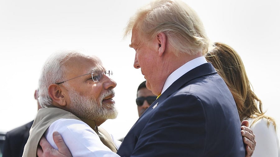 <div class="paragraphs"><p>Narendra Modi and Donald Trump&nbsp;</p></div>