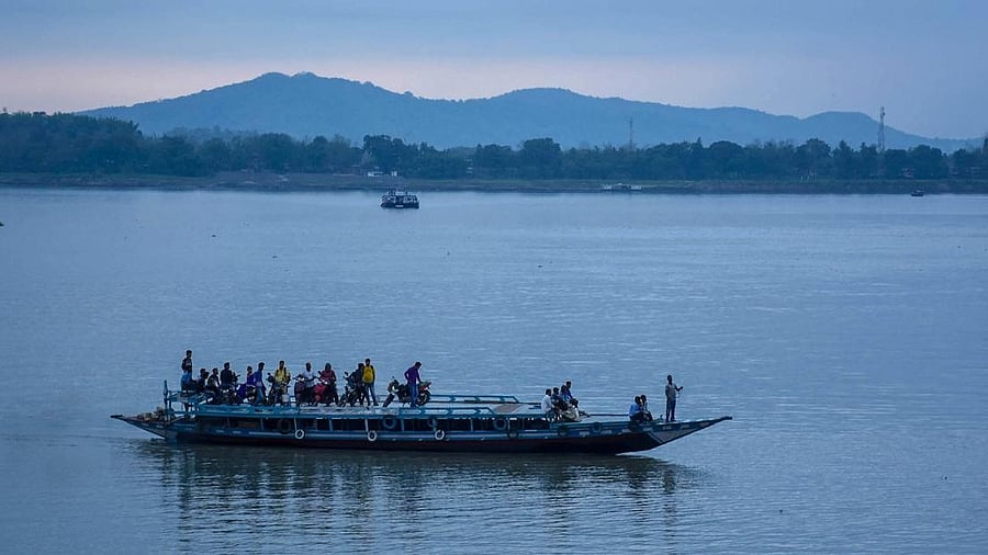<div class="paragraphs"><p>The Brahmaputra. </p></div>