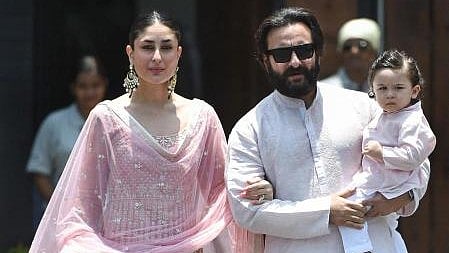 <div class="paragraphs"><p>Bollywood actors Kareena Kapoor, Saif Ali Khan and son Taimur Ali Khan</p></div>