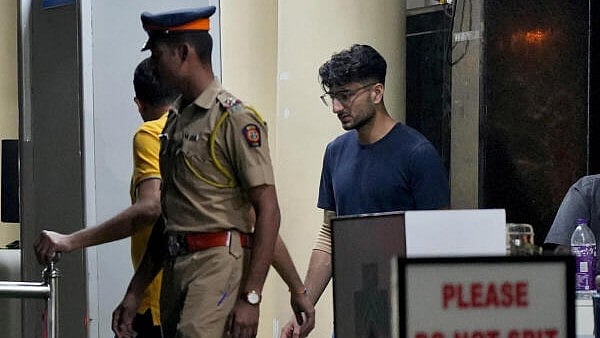 <div class="paragraphs"><p>Bollywood actor Saif Ali Khan's son Ibrahim Ali Khan leaves Lilavati Hospital, where Saif underwent surgery after he was stabbed repeatedly by an intruder at his home, in Mumbai.&nbsp;</p></div>