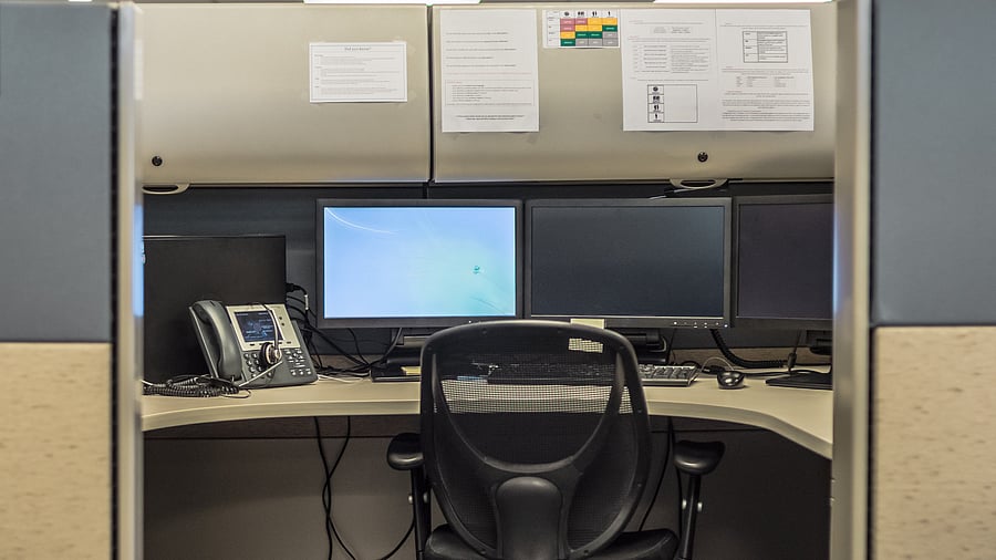 <div class="paragraphs"><p>An office cubicle is seen in this representative image indicating the Indian service sector.&nbsp;</p></div>