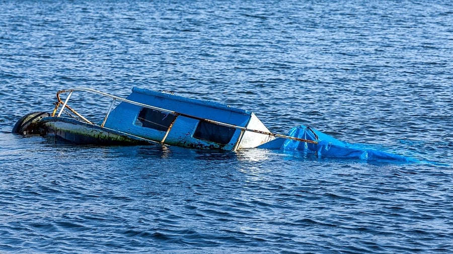 <div class="paragraphs"><p>Image showing a capsized boat. For representational purposes.</p></div>