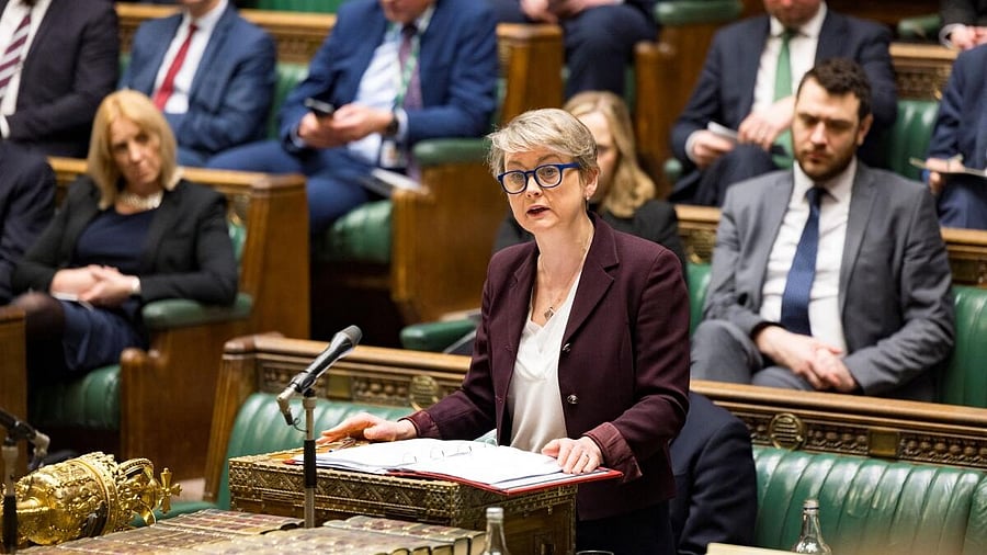 <div class="paragraphs"><p>UK Home Secretary Yvette Cooper</p></div>