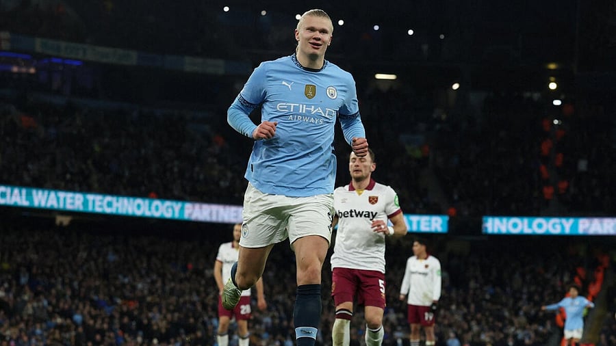 <div class="paragraphs"><p>Erling Haaland will stay put up at Man City till 2034. </p></div>