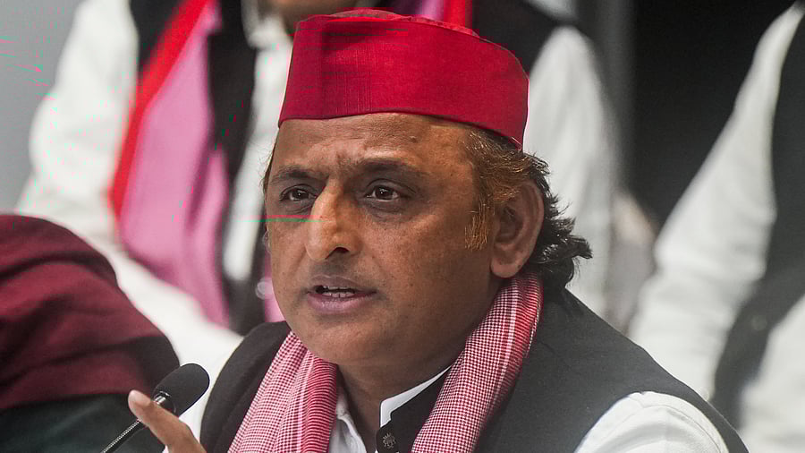 <div class="paragraphs"><p>Lucknow: Samajwadi Party (SP) chief Akhilesh Yadav addresses a press conference at the party office, in Lucknow, Tuesday, Jan. 7, 2025. </p></div>