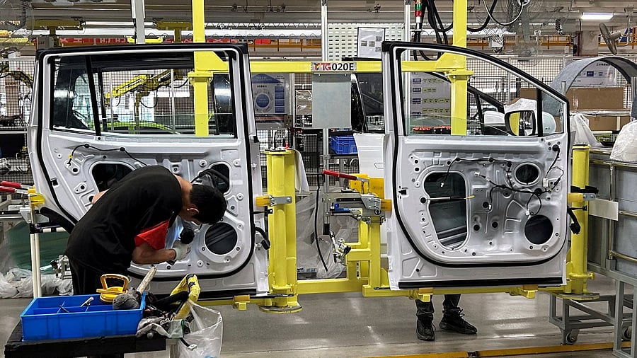 <div class="paragraphs"><p> Hindalco Industries Ltd on Friday said that it aims to replace diesel vehicles with electric vehicles across all plants in the country as part of its goal to become a net-zero carbon emission company.</p><p>Photo for representational purpose.</p></div>