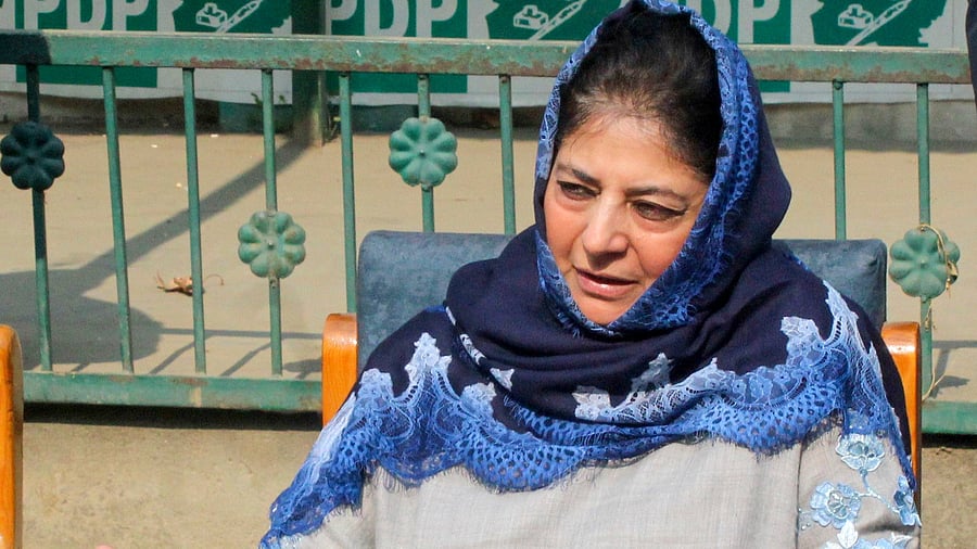 <div class="paragraphs"><p>Peoples Democratic Party (PDP) President Mehbooba Mufti. </p></div>