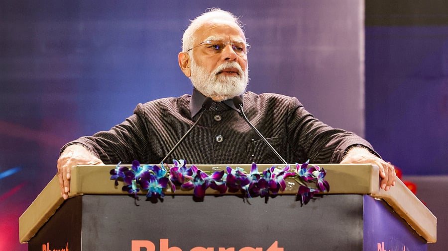 <div class="paragraphs"><p>PM Modi inaugurated the Bharat Mobility Global Expo 2025 on Friday, in New Delhi. </p></div>