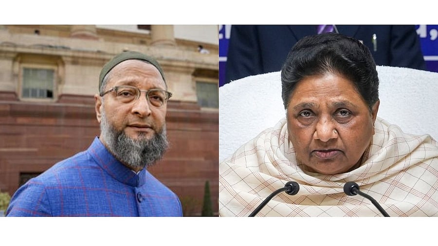 <div class="paragraphs"><p>Asaduddin Owaisi and Mayawati</p></div>