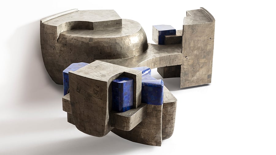 Coffee table inspired by the landscapes of Hampi.(Pic courtesy: Furgonomics)