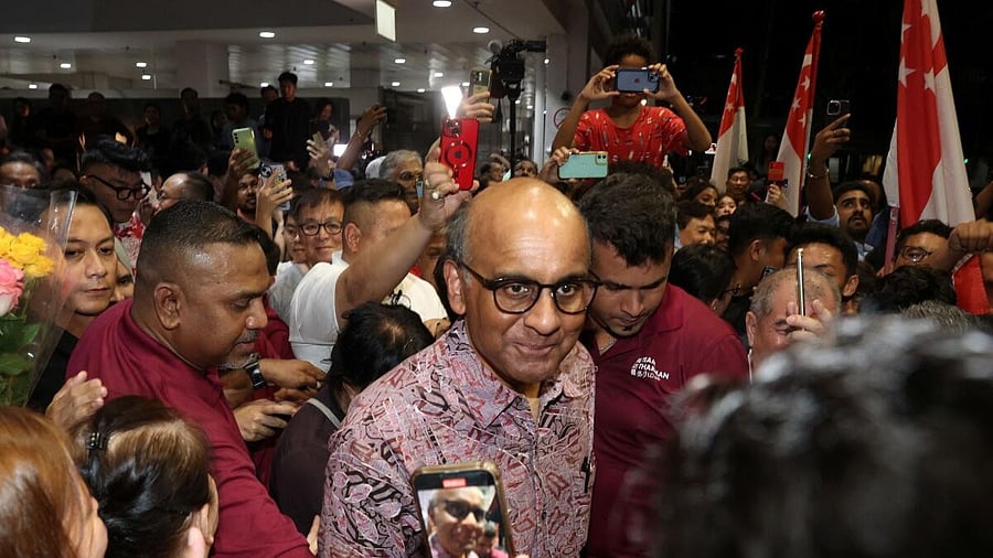 <div class="paragraphs"><p>Singapore President Tharman Shanmugaratnam.</p></div>