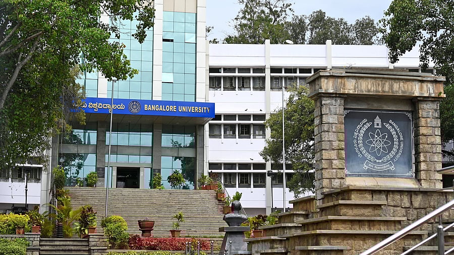 <div class="paragraphs"><p>The Bangalore University building at the Jnanabharathi campus. </p></div>