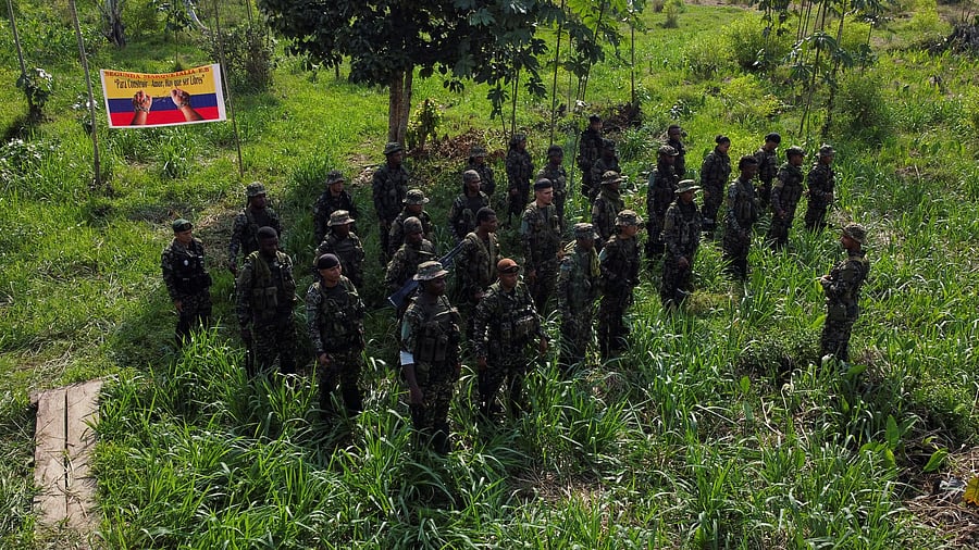 <div class="paragraphs"><p>Armed conflict in Colombia has lasted more than six decades and is funded mainly by drug trafficking and illegal mining.</p></div>