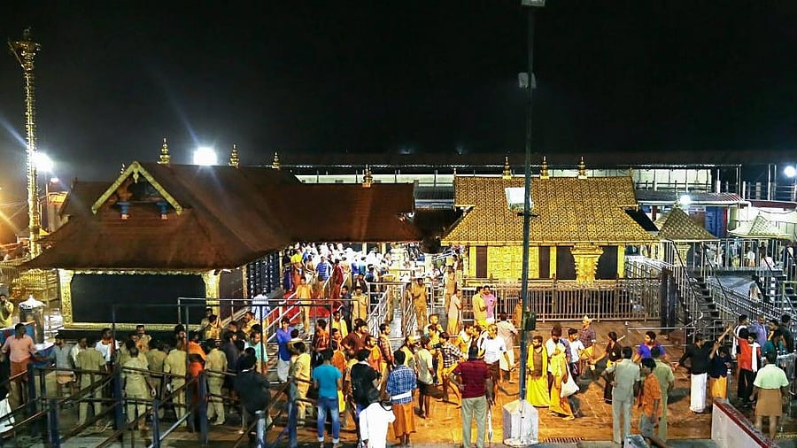 <div class="paragraphs"><p>The Sabarimala temple</p></div>