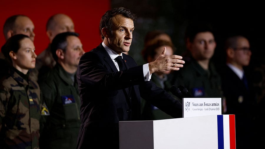 <div class="paragraphs"><p>French President Emmanuel Macron </p></div>