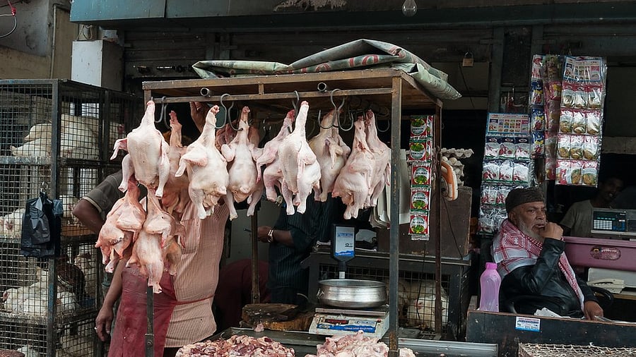 <div class="paragraphs"><p>File photo of a meat shop in Bengaluru. </p></div>