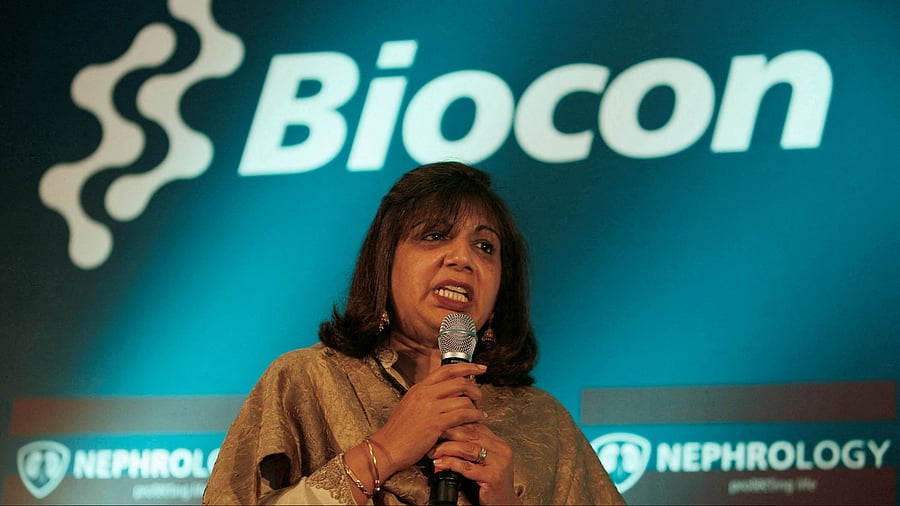 <div class="paragraphs"><p>Kiran Mazumdar-Shaw of Biocon Ltd.</p></div>