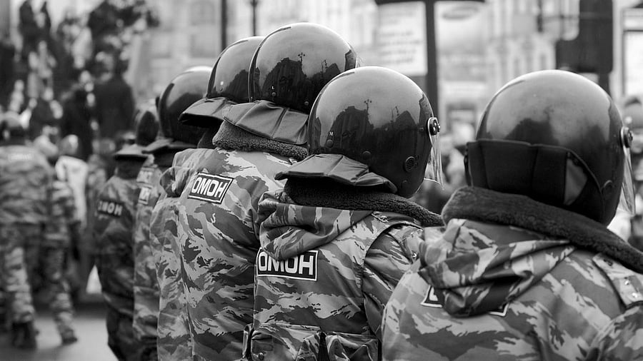 <div class="paragraphs"><p>Russian police. Representative image.</p></div>
