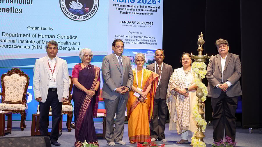 <div class="paragraphs"><p>Dignitaries at the 49th annual meeting and international conclave on neurogenetics at Nimhans.</p></div>