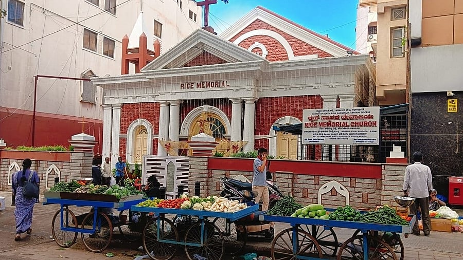 Rice Memorial Church on Avenue Road is the first stop of the 9 km-long tour.