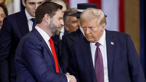 <div class="paragraphs"><p>US President Donald Trump (R) and US Vice President JD Vance</p></div>