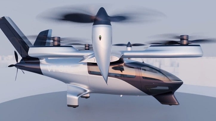Sarla Aviation unveils eVTOL flying-taxi prototype at Bharat Expo 2025