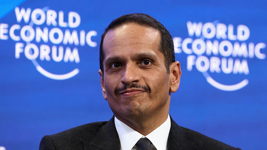 <div class="paragraphs"><p>Qatar's Prime Minister Sheikh Mohammed bin Abdulrahman Al Thani attends the 55th annual meeting of the World Economic Forum  in Davos, Switzerland, January 21, 2025. </p></div>
