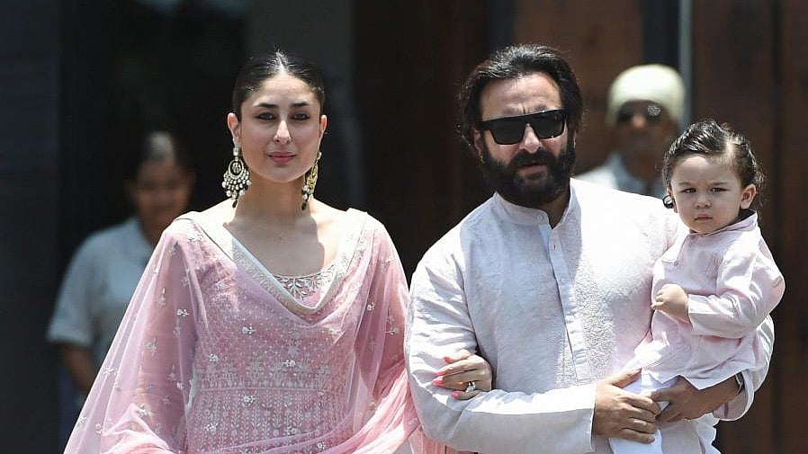<div class="paragraphs"><p>Bollywood actors Kareena Kapoor, Saif Ali Khan and son Taimur Ali Khan</p></div>