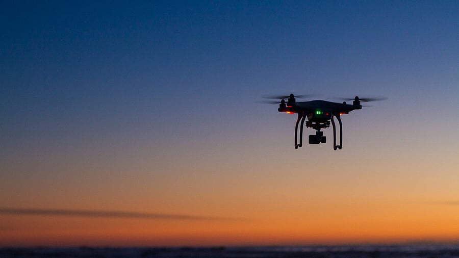 <div class="paragraphs"><p>A drone hovering mid-air. Image for representation.</p></div>