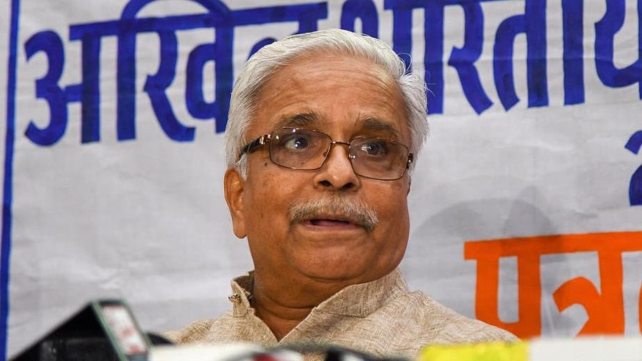 <div class="paragraphs"><p>Senior RSS leader Bhaiyyaji Joshi.</p></div>