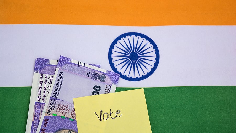 <div class="paragraphs"><p>Representative image indicating freebies for polls in India</p></div>