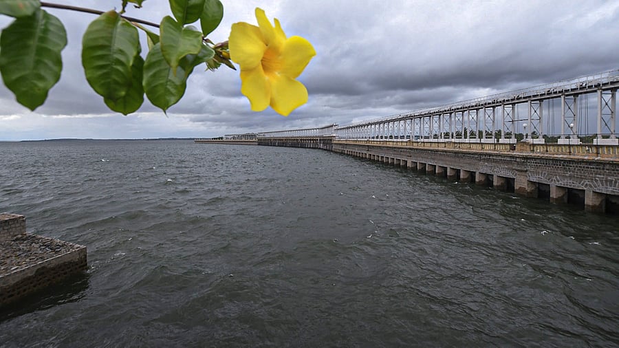 <div class="paragraphs"><p>The KRS dam near Mysuru.</p></div>