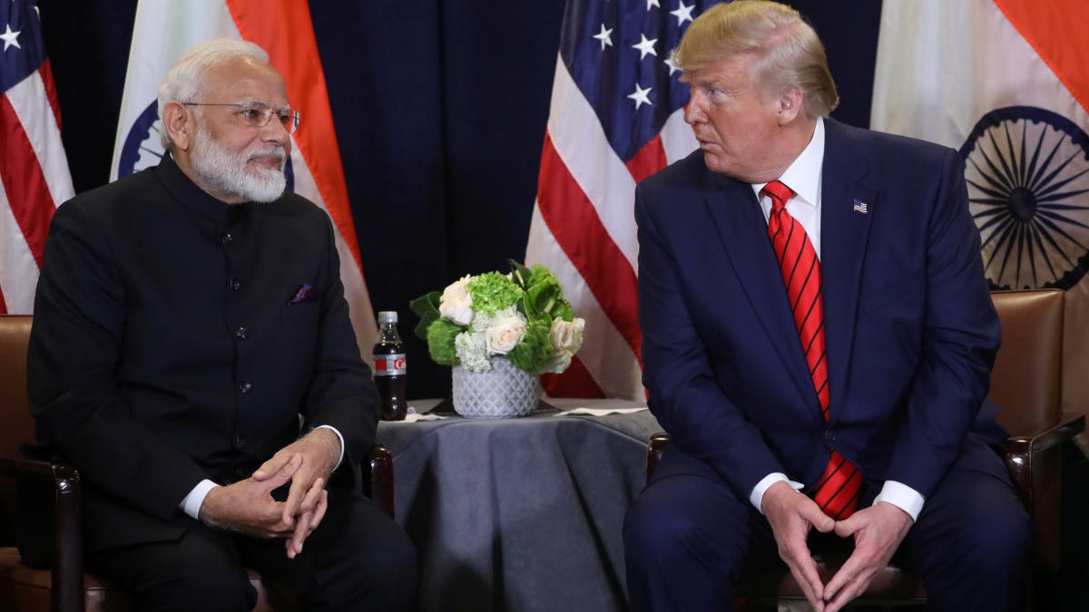 <div class="paragraphs"><p>Donald Trump (right) with Narendra Modi (left)&nbsp;</p></div>
