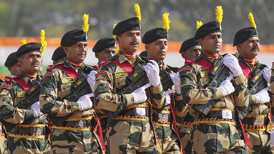 <div class="paragraphs"><p>A contingent marching during the Independence Day parade. (Representative image)</p></div>