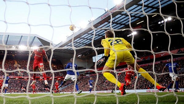 <div class="paragraphs"><p>Premier League - Liverpool v Ipswich Town - Anfield, Liverpool, Britain - January 25, 2025 Liverpool's Cody Gakpo scores their fourth goal.</p></div>